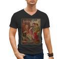 Louisa May Alcott Coming Of Age Novel Little Women Book Cover Small Men's V-Neck T-Shirt Louisa May Alcott Coming Of Age Novel Little Women Book Cover Small Men's V-Neck T-Shirt