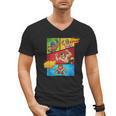 Lucha Libre Comic Book Mexican Wrestling Cartoon Wrestler Men's V-Neck T-Shirt Lucha Libre Comic Book Mexican Wrestling Cartoon Wrestler Men's V-Neck T-Shirt