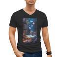Magic Books Butterflies Fantasy Nature Tea Enchanting Men's V-Neck T-Shirt Magic Books Butterflies Fantasy Nature Tea Enchanting Men's V-Neck T-Shirt