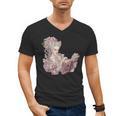 Marie Antoinette Reading A Book Men's V-Neck T-Shirt