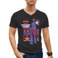 Marvel X-Men '97 Sentinels Vintage Classic Comic Book Panels Men's V-Neck T-Shirt