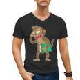 Monkey With a Book Men's V-Neck T-Shirt