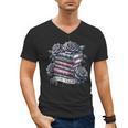 Morally Grey Book Club Floral Book Lover Graphic Men's V-Neck T-Shirt Morally Grey Book Club Floral Book Lover Graphic Men's V-Neck T-Shirt