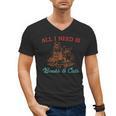 All I Need Is Books & Cats Cozy Men's V-Neck T-Shirt All I Need Is Books & Cats Cozy Men's V-Neck T-Shirt