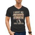I Have No Shelf Control Book Lover Bookworms Men's V-Neck T-Shirt