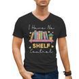 No Shelf Control Book Readers Librarians Bookworms Men's V-Neck T-Shirt No Shelf Control Book Readers Librarians Bookworms Men's V-Neck T-Shirt