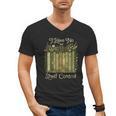 I Have No Shelf Control Vintage Botanical Books Graphic Men's V-Neck T-Shirt