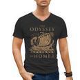 Odisea Soulz Iliad Odyssey Homer Ancient Greek History Book Odyssey Small Men's V-Neck T-Shirt