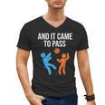 And It Came To Pass Book Of Mormon LDS Missionary Men's V-Neck T-Shirt