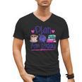 Plan For Today Coffee Yarn Books Sewing Knitter Knitting Men's V-Neck T-Shirt