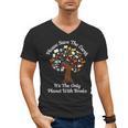 Please Save The Earth It's The Only Planet With Books Men's V-Neck T-Shirt