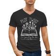 Plot Twist I'm Going To Be A Big Sister Literary Book Kids Men's V-Neck T-Shirt Plot Twist I'm Going To Be A Big Sister Literary Book Kids Men's V-Neck T-Shirt