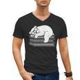 Polar Bear Reading Book Pajama Sleep Men's V-Neck T-Shirt Polar Bear Reading Book Pajama Sleep Men's V-Neck T-Shirt