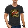 POW Comic Book Retro Artwork – Cartoon Collector Men's V-Neck T-Shirt POW Comic Book Retro Artwork – Cartoon Collector Men's V-Neck T-Shirt