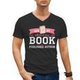 Published Author Ask Me About My Book Men's V-Neck T-Shirt