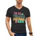 In My Published Author Era Cute Book Lover Writer Retro Tee Men's V-Neck T-Shirt
