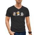 Raccoons Reading Books Raccoon Bookish Bookworm Raccoon Book Men's V-Neck T-Shirt Raccoons Reading Books Raccoon Bookish Bookworm Raccoon Book Men's V-Neck T-Shirt