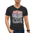 Rather Be Reading Book Lover Stack Men's V-Neck T-Shirt