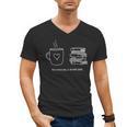There Is No Such Thing As Too Many Books Bibliophile Men's V-Neck T-Shirt