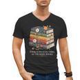 There Is No Such Thing As Too Many Books Reading Men's V-Neck T-Shirt There Is No Such Thing As Too Many Books Reading Men's V-Neck T-Shirt