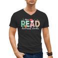 Read Banned Books Christmas Holiday Men's V-Neck T-Shirt Read Banned Books Christmas Holiday Men's V-Neck T-Shirt
