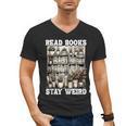 Read Books Stay Weird Introvert Book Lover Book Men's V-Neck T-Shirt Read Books Stay Weird Introvert Book Lover Book Men's V-Neck T-Shirt