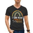 I Still Read Children's Books Rainbow Men's V-Neck T-Shirt I Still Read Children's Books Rainbow Men's V-Neck T-Shirt