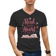 Read Your Heart Out Book Escape Into Stories Men's V-Neck T-Shirt