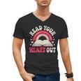 Read Your Heart Out Book Lover Fun Reading Time Men's V-Neck T-Shirt Read Your Heart Out Book Lover Fun Reading Time Men's V-Neck T-Shirt