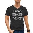 I Read Reading Book Librarian Across America Men Women Kids Men's V-Neck T-Shirt