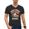 Read S'More Books Cute Campfire Reading Book Lovers Men's V-Neck T-Shirt Read S'More Books Cute Campfire Reading Book Lovers Men's V-Neck T-Shirt