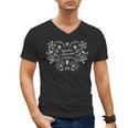 Reader I Married Him Romance Book Lover Reading Men's V-Neck T-Shirt