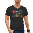 In My Reading Era Read Book Librarian Teacher Men Women Kids Men's V-Neck T-Shirt