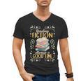 Reading Fiction Always A Good Time Book Reading Bookworm Men's V-Neck T-Shirt