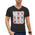 Reading Is My Jam Preppy Stawberry Bookworm Book Lover Nerd Men's V-Neck T-Shirt