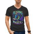 Reading Is Magical Dragon Tee Perfect For Book Lovers Kids Men's V-Neck T-Shirt Reading Is Magical Dragon Tee Perfect For Book Lovers Kids Men's V-Neck T-Shirt