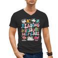 Reading Is Self-Care Book Lover Teacher Student Men Women Men's V-Neck T-Shirt Reading Is Self-Care Book Lover Teacher Student Men Women Men's V-Neck T-Shirt