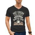 Reading All Winter Cozy Book Lover And Literary Escape Men's V-Neck T-Shirt Reading All Winter Cozy Book Lover And Literary Escape Men's V-Neck T-Shirt