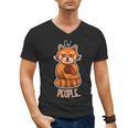 Red Panda Introvert For Red Pandas Fan Men's V-Neck T-Shirt