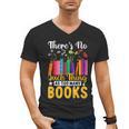 There's No Such Thing As Too Many Books Men's V-Neck T-Shirt There's No Such Thing As Too Many Books Men's V-Neck T-Shirt