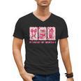 Retro Coquette Bow All Booked For Valentines Book Lover Cute Men's V-Neck T-Shirt Retro Coquette Bow All Booked For Valentines Book Lover Cute Men's V-Neck T-Shirt