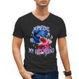 My Rod Is My Best Friend Introvert Fishing Antisocial Men's V-Neck T-Shirt My Rod Is My Best Friend Introvert Fishing Antisocial Men's V-Neck T-Shirt