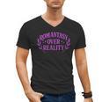 Romantasy Book Reader Aesthetic With Fantasy Feels Men's V-Neck T-Shirt Romantasy Book Reader Aesthetic With Fantasy Feels Men's V-Neck T-Shirt