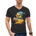 Rubber Duck Reading Book Rubber Duckie Reader Coffee Lover Men's V-Neck T-Shirt Rubber Duck Reading Book Rubber Duckie Reader Coffee Lover Men's V-Neck T-Shirt