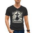 Salem Witch Book Club Vintage Halloween Cat Book Lover Men's V-Neck T-Shirt Salem Witch Book Club Vintage Halloween Cat Book Lover Men's V-Neck T-Shirt