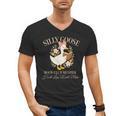 Silly Goose Book Club Member Reading Lover Men's V-Neck T-Shirt Silly Goose Book Club Member Reading Lover Men's V-Neck T-Shirt