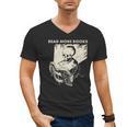Skeleton Read More Books Men's V-Neck T-Shirt