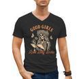 Smut Reader Spicy Romance Good A Girls Read Dirty Books Men's V-Neck T-Shirt