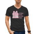 So Many Books Little Time Book Lover Teacher Librarian Men's V-Neck T-Shirt