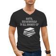 Sorry I'm All Booked Up Book Lover Librarian And Teacher Men's V-Neck T-Shirt